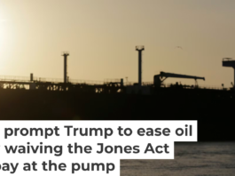 Suspending the Jones Act allows foreign-based oil tankers to sail between U.S. ports. AP Photo/Eric Gay